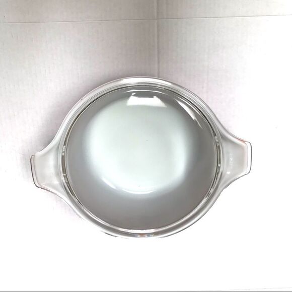 Vintage Pyrex rust Autumn Harvest 475-B 2.5 quart casserole dish with lid - Picture 3 of 11